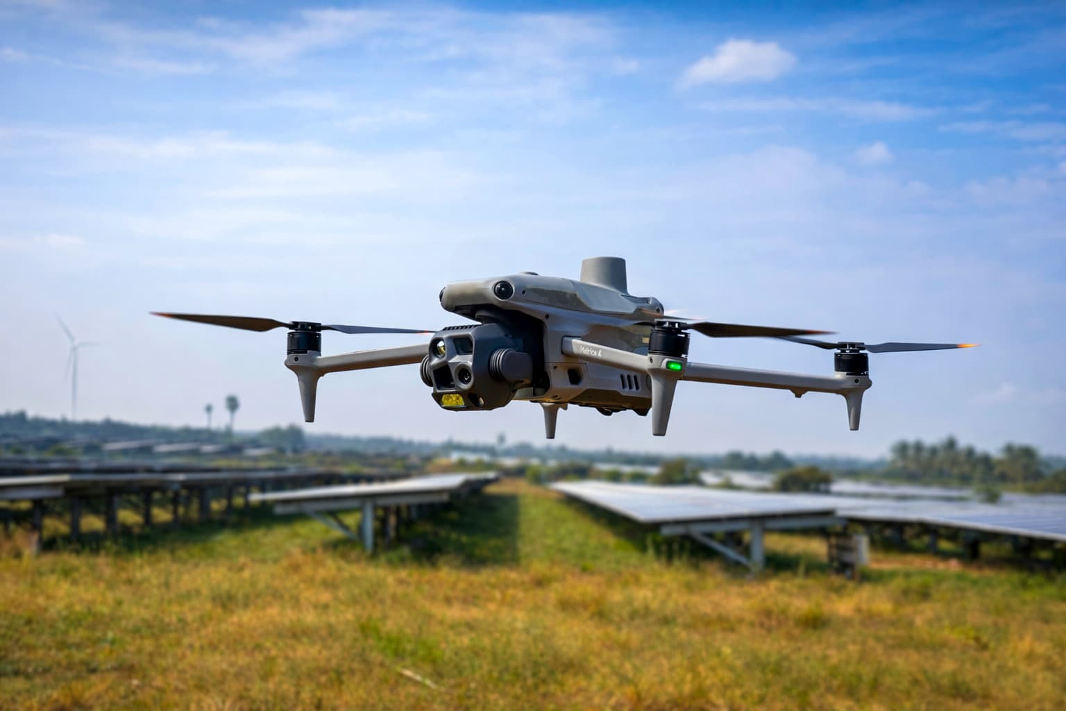 Drone imagery background