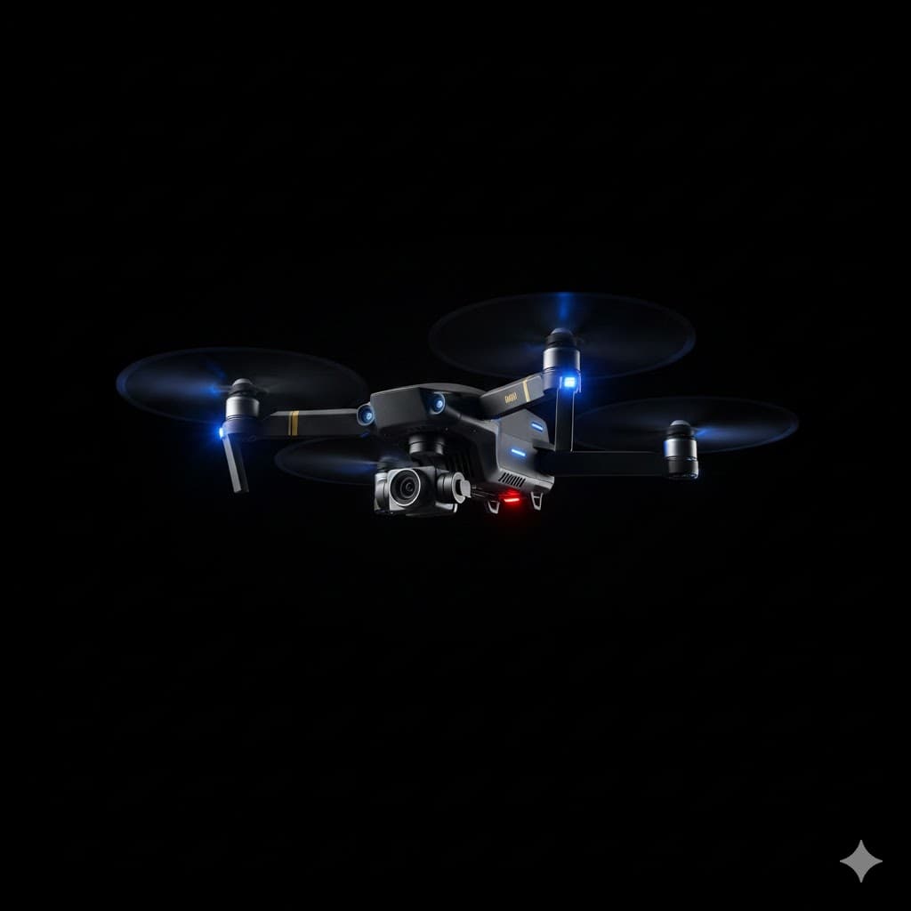 Drone imagery background